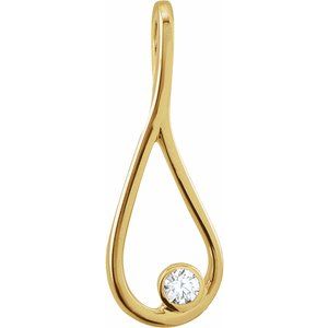 Tear Of Christ Galilee With Diamond (Style R42151)