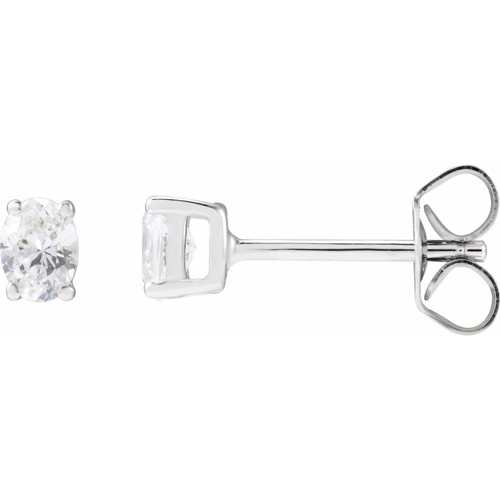 Lab-Grown Diamond Stud Earrings