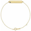 Blue Sapphire Geometric Bracelet (Style BRC769)