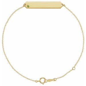 Natural Peridot Geometric Bracelet (Style BRC769)