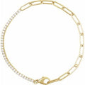 1 Ctw Natural Diamond Adjustable Line Bracelet (Style BRC924)
