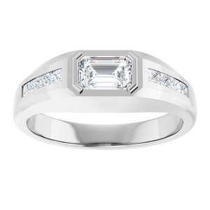 Diamond 1 1/8 CTW Wedding Band