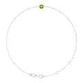 Natural Peridot Solitaire Bracelet (Style BRC935)