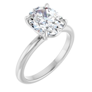 Lab-Grown Diamond Engagement Ring