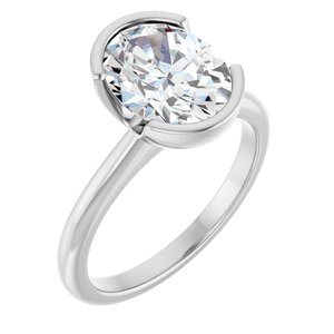 Lab-Grown Diamond Engagement Ring