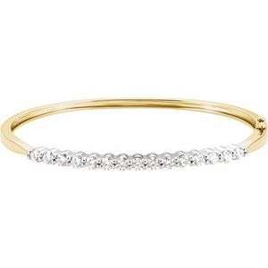 Hinged Bangle Bracelet (Style 61396)
