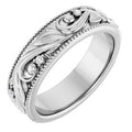 14K Gold Petite Diamond Wedding Band