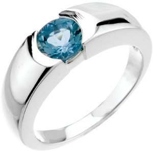Natural Aquamarine Ring (Style 67563)