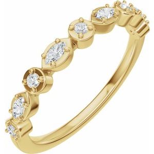 Diamond 1/4 CTW Anniversary Wedding Band
