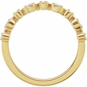 Diamond 1/4 CTW Anniversary Wedding Band