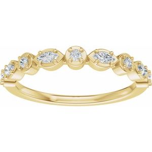 Diamond 1/4 CTW Anniversary Wedding Band