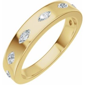 Diamond 1/3 CTW Anniversary Wedding Band