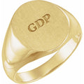 Oval Signet Ring