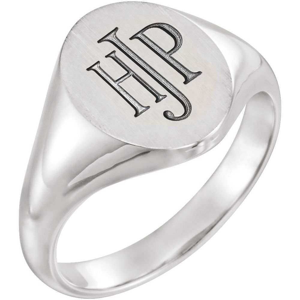 Oval Signet Ring
