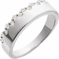 14K White Gold 1/3 CTW Natural Diamond Ring (Style 689207)