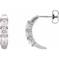 9/10 Ctw Natural Diamond Earrings (Style 81620)
