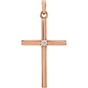 Cross Pendant (Style R42326)