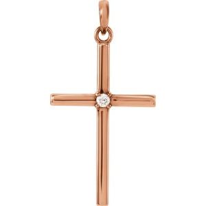 Cross Pendant (Style R42326)
