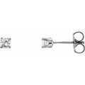 Round 4-Prong Youth Birthstone Stud Earrings