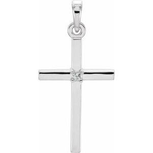 Cross Pendant (Style R42326)