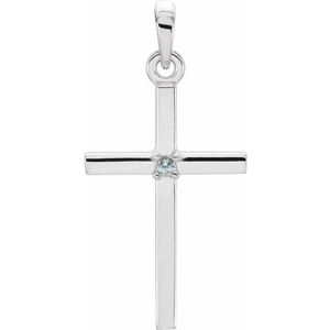 Cross Pendant (Style R42326)