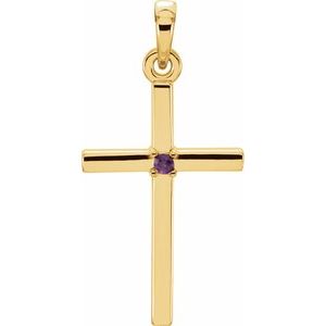 Cross Pendant (Style R42326)