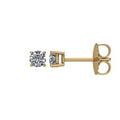 14K Yellow Gold 1/3 CTW Natural Diamond Stud Earrings