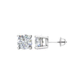 Round 4-Prong Stud Earrings