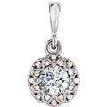 1/4 Ctw Natural Diamond Pendant (Style 86246)