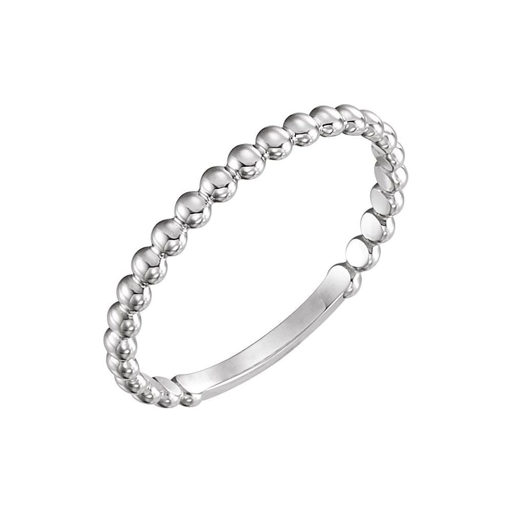 Stackable Beaded Ring
