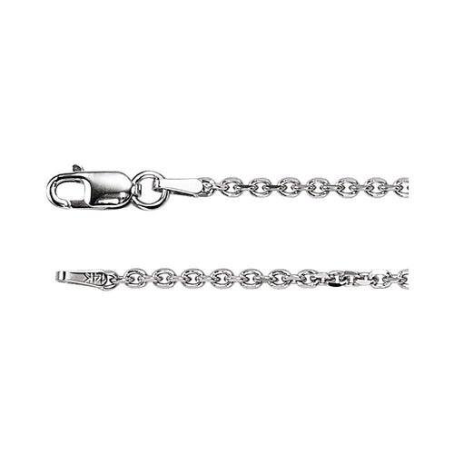 1.75 mm Diamond-Cut Cable Chain