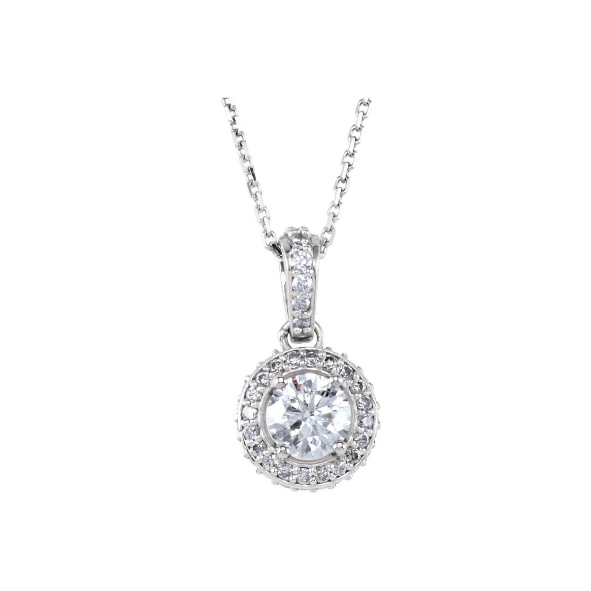 3/4 Ctw Natural Diamond Necklace (Style 68601)