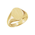 Oval Signet Ring
