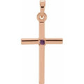 Cross Pendant (Style R42326)