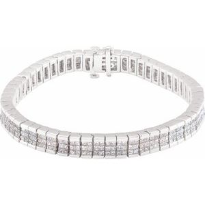 8 3/8 Ctw Natural Diamond Bracelet (Style 61247)