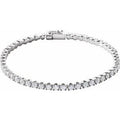 5 Ctw Natural Diamond Line Bracelet (Style 653536)