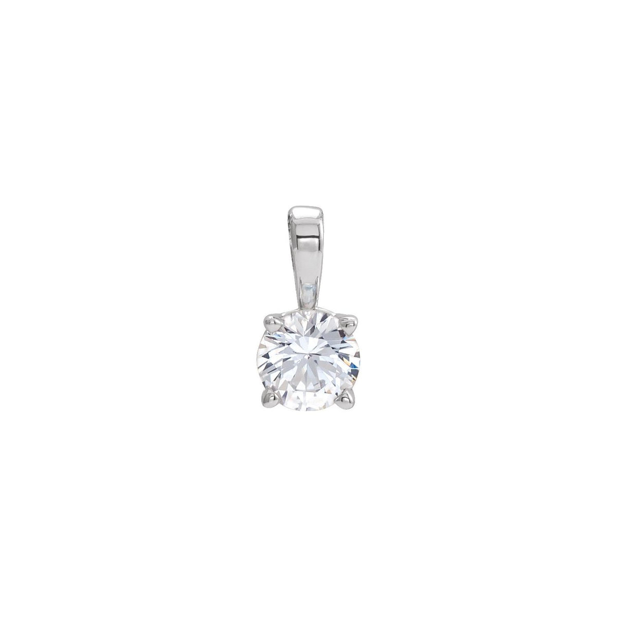 1/4 Ct Natural Diamond Birthstone Pendant (Style 653498)