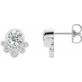 5/8 Ctw Natural Diamond Earrings (Style 86777)