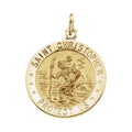 St. Christopher Medal Necklace or Pendant