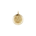 14K Yellow 25 mm St. Michael Medal