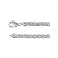 Sterling Silver Wheat 18" Chain