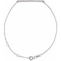 1/8 Ctw Natural Diamond Bar Bracelet (Style BRC771)
