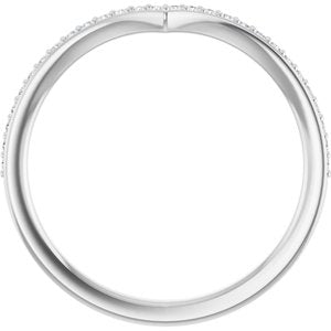 Diamond 1/8 CTW Wedding Band