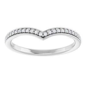 Diamond 1/8 CTW Wedding Band