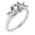 Three-Stone Engagement Ring