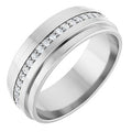 Natural Diamond 1/3 CTW Eternity Wedding Band