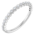 14K Gold Diamond Anniversary Wedding Band