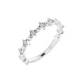 1/10 CTW Natural Diamond Stackable Ring (Style 123547)