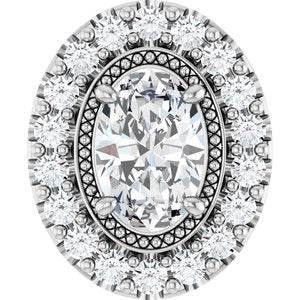 5/8 Ctw Natural Diamond Pendant (Style 86798)