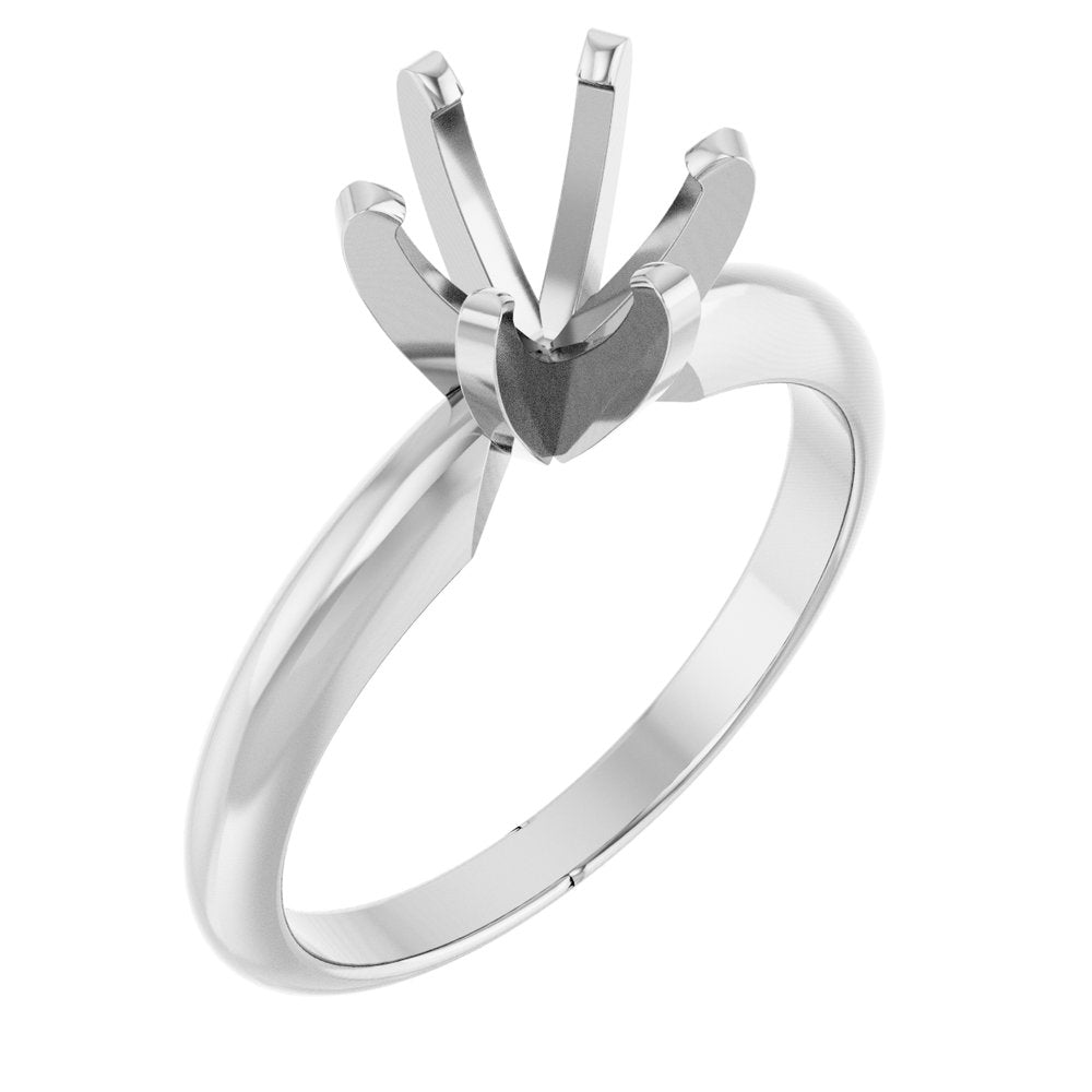 Lightweight Solitaire Engagement Ring